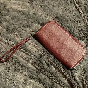 Women’s wallet, maroon